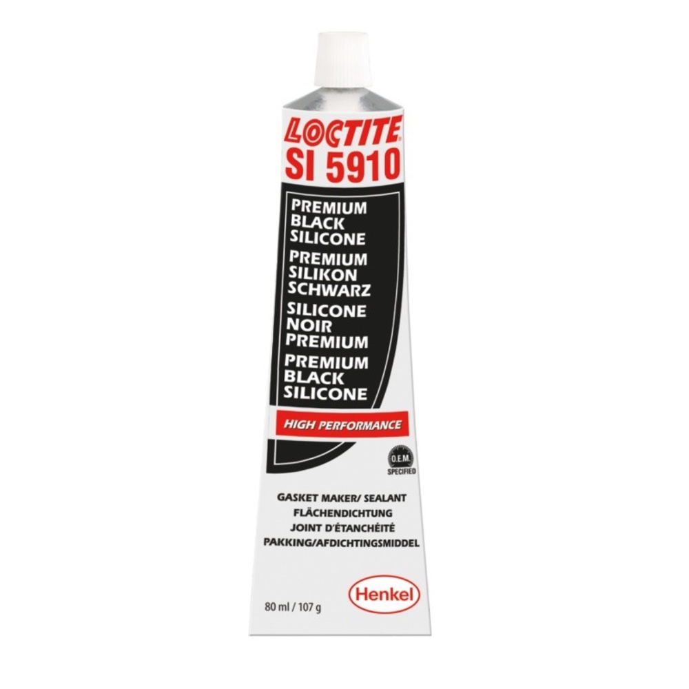 LOCTITE SI 5910 Silicone Alta Temperatura 80ml - Sigillante Nero Per Guarnizioni Fino A 200°C - Foto 11